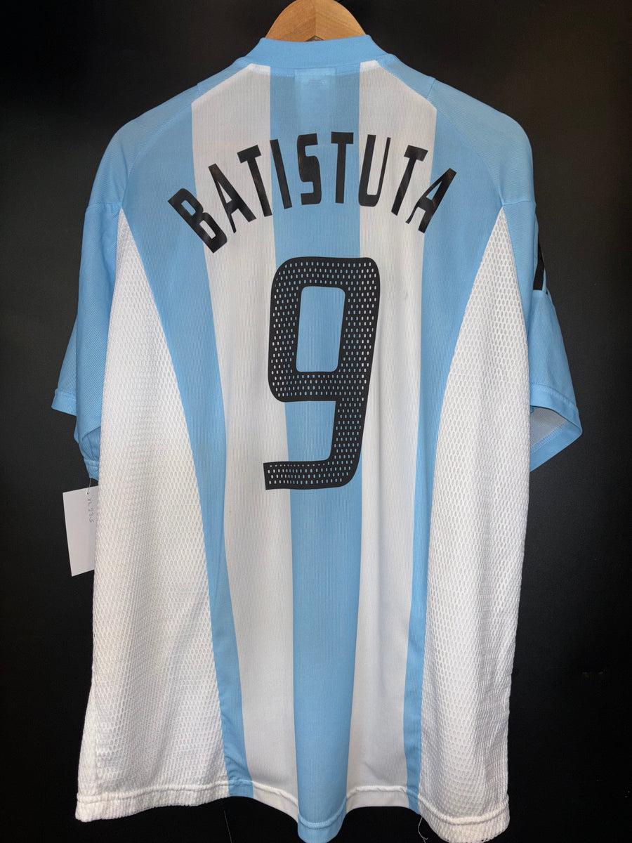 ARGENTINA BATISTUTA 2002-2003 ORIGINAL JERSEY Size XL