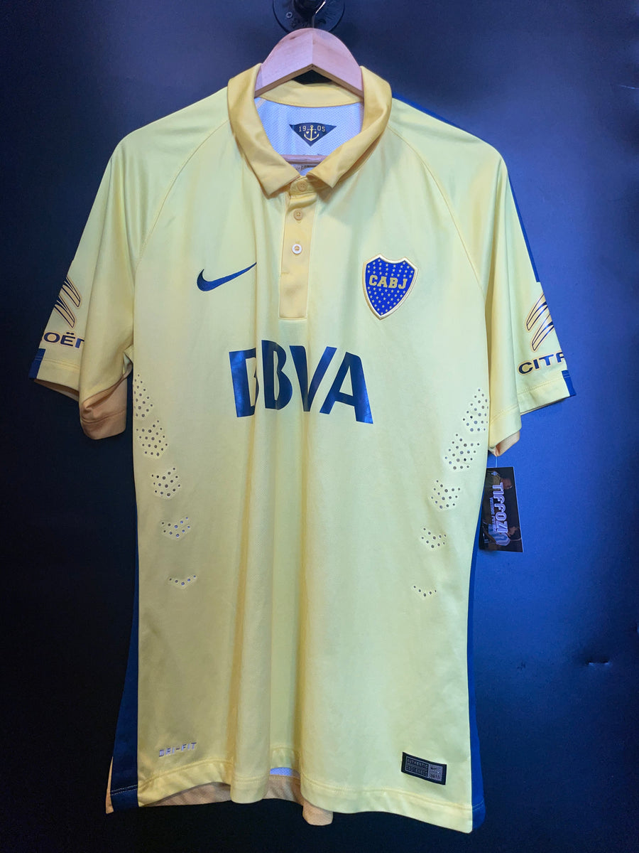 BOCA JUNIORS 2014-2015 ORIGINAL  PLAYER JERSEY Size XL