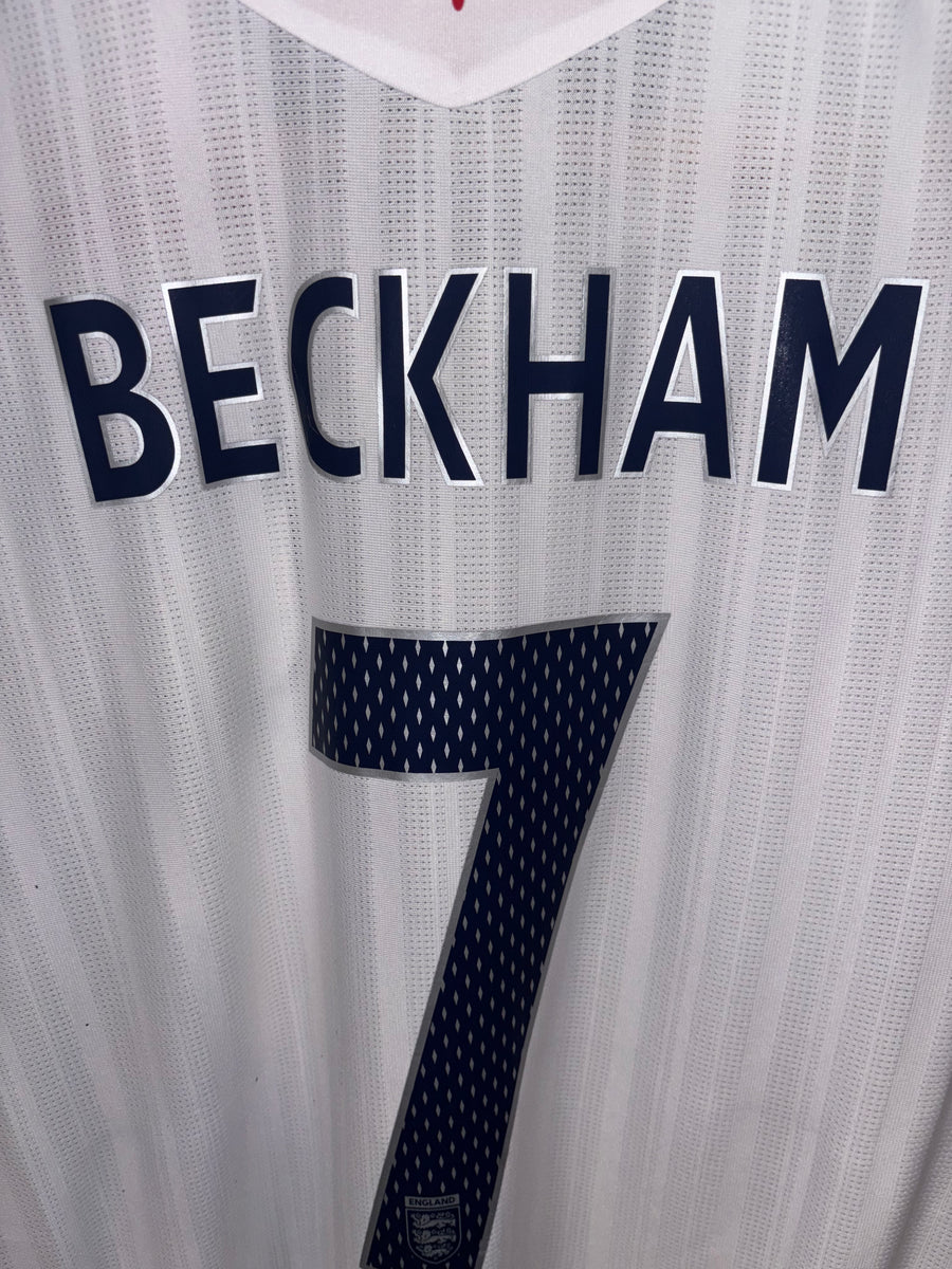 ENGLAND BECKHAM 2007-2008 ORIGINAL JERSEY Size L