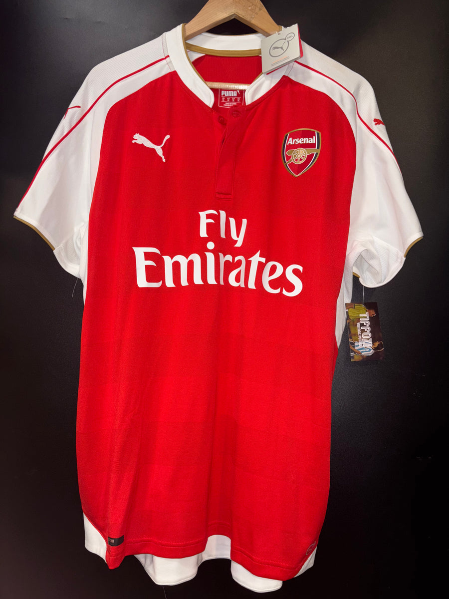 ARSENAL OZIL 2015-2016 ORIGINAL JERSEY Size XL