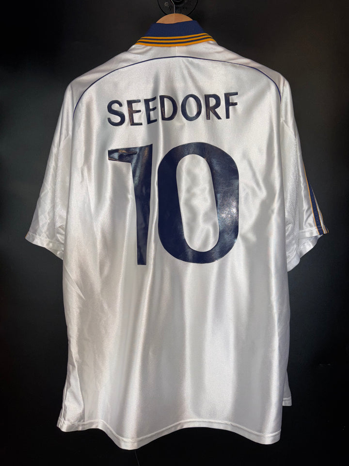 REAL MADRID SEEDORF 1998-1999 ORIGINAL JERSEY Size L