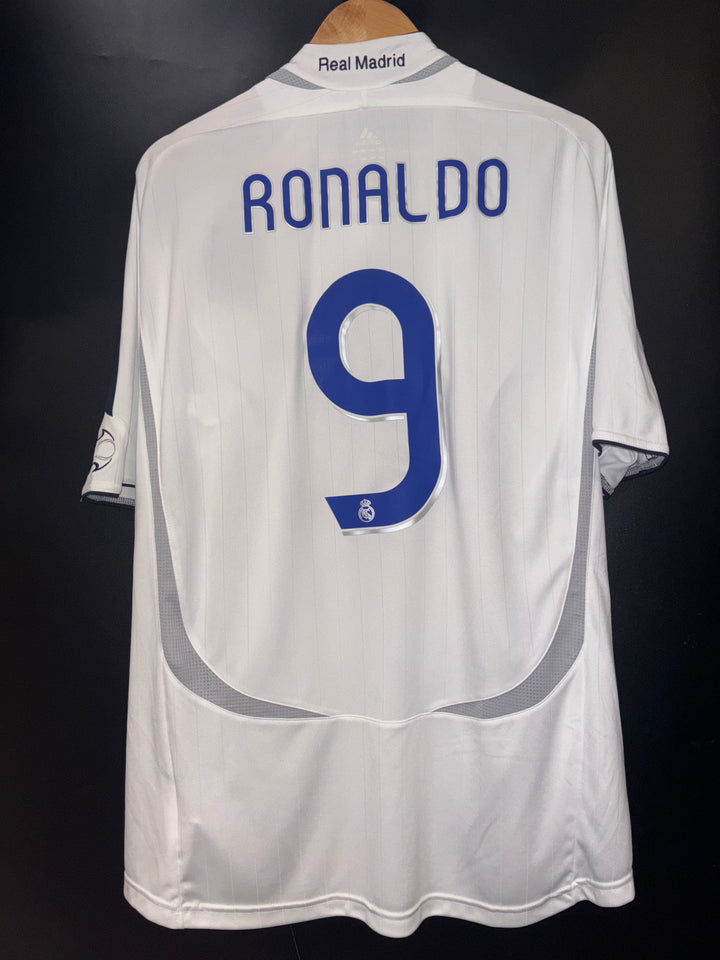 REAL MADRID RONALDO 2006-2007 ORIGINAL JERSEY Size L