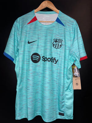 BARCELONA YAMAL 2023-2024 ORIGINAL AWAY JERSEY Size XL