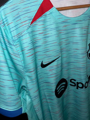 BARCELONA YAMAL 2023-2024 ORIGINAL AWAY JERSEY Size XL