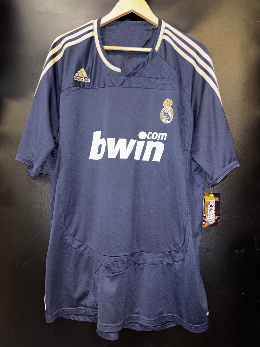 REAL MADRID VAN NISTERLOOY 2007-2008 ORIGINAL JERSEY Size XL