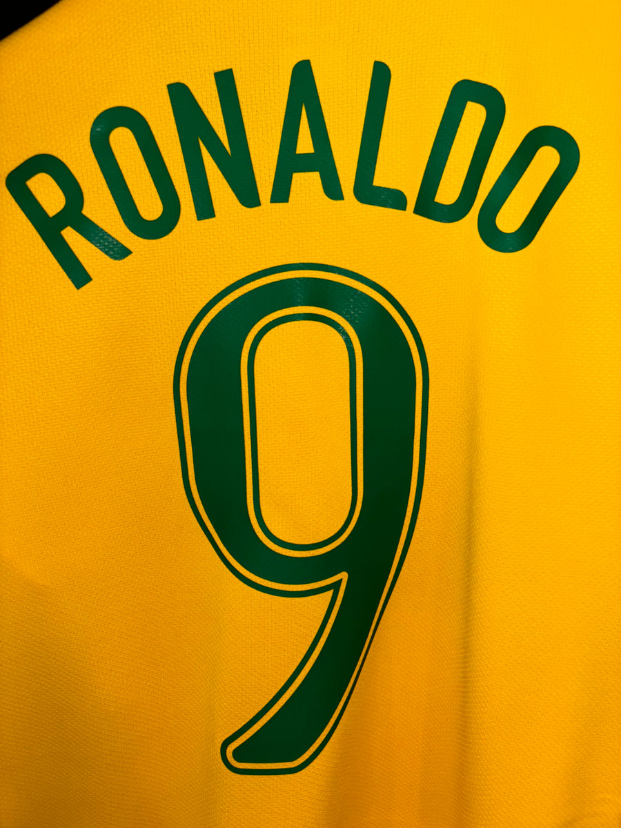 BRAZIL RONALDO 2006-2007 ORIGINAL JERSEY SIZE S