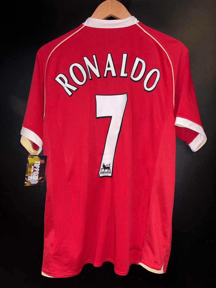 MANCHESTER UNITED RONALDO 2006-2007 ORIGINAL JERSEY Size M