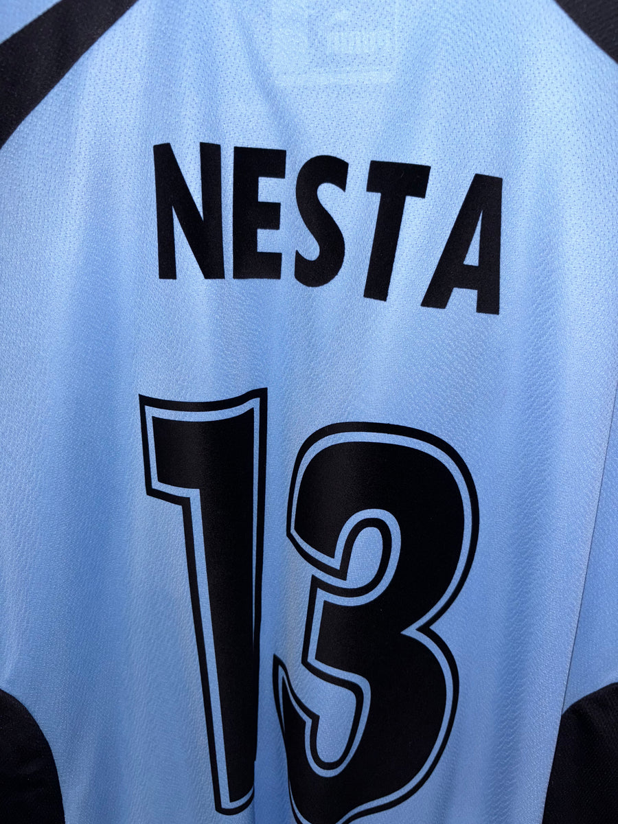 LAZIO NESTA 2000-2001 ORIGINAL JERSEY Size XL