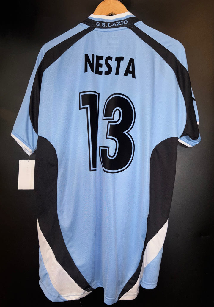 LAZIO NESTA 2000-2001 ORIGINAL JERSEY Size XL