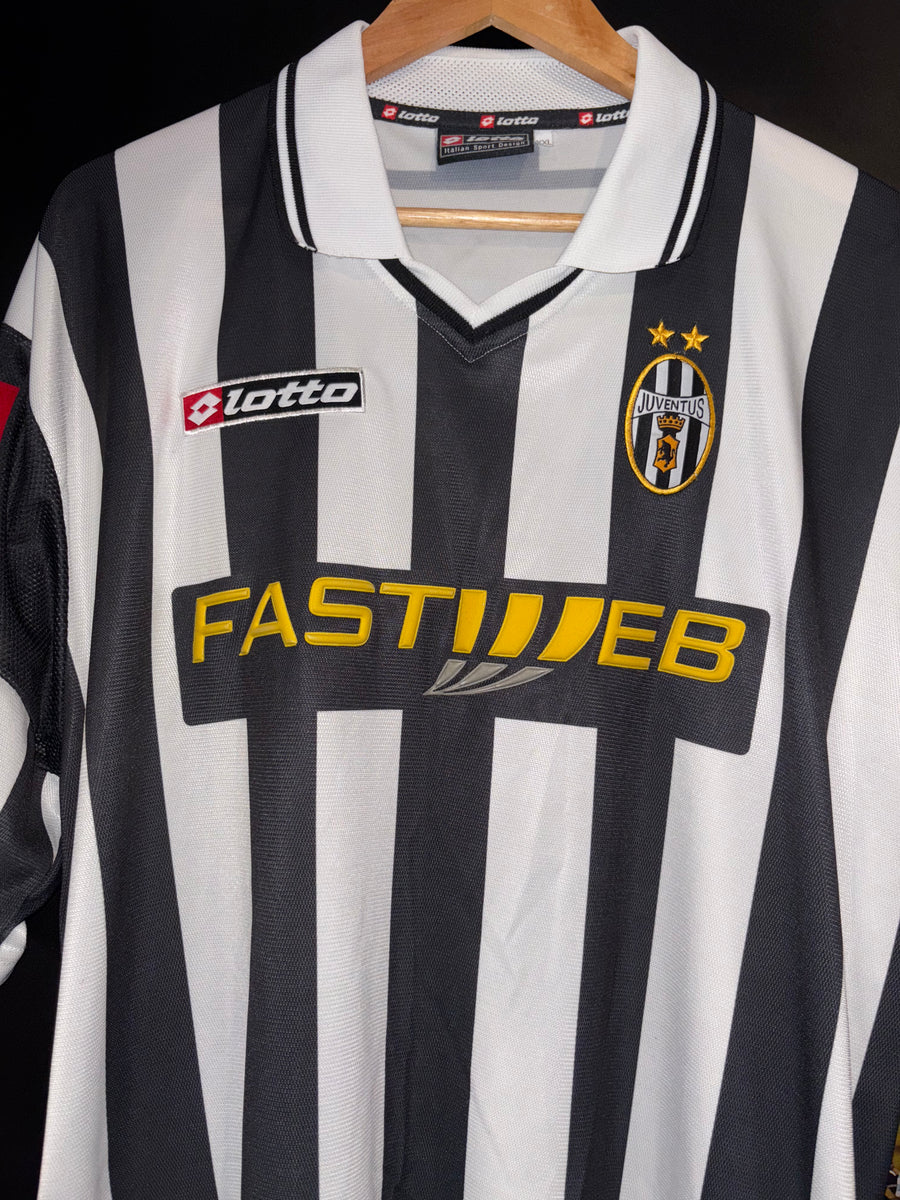 JUVENTUS DAVIDS 2001-2002 ORIGINAL JERSEY Size 2XL