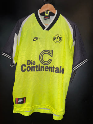 BORUSSIA DORTMUND CHAPUISAT 1995-1996 ORIGINAL JERSEY SIZE M