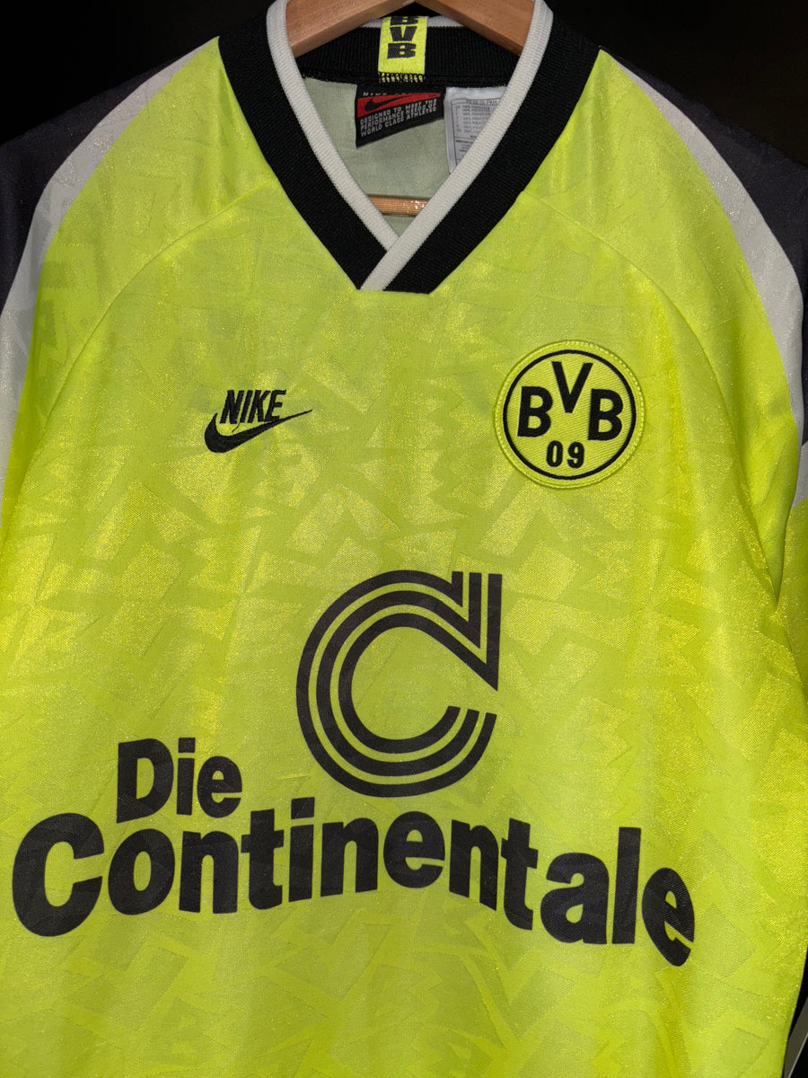 BORUSSIA DORTMUND CHAPUISAT 1995-1996 ORIGINAL JERSEY SIZE M