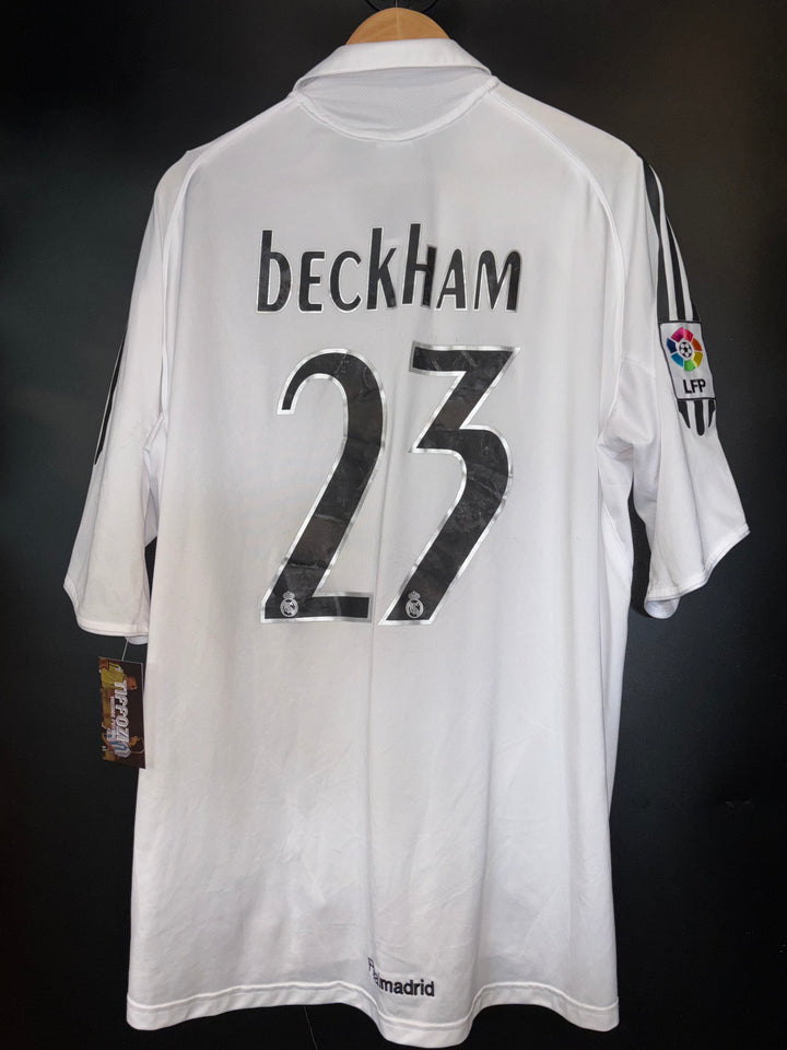 REAL MADRID BECKHAM 2005-2006 ORIGINAL JERSEY Size XL