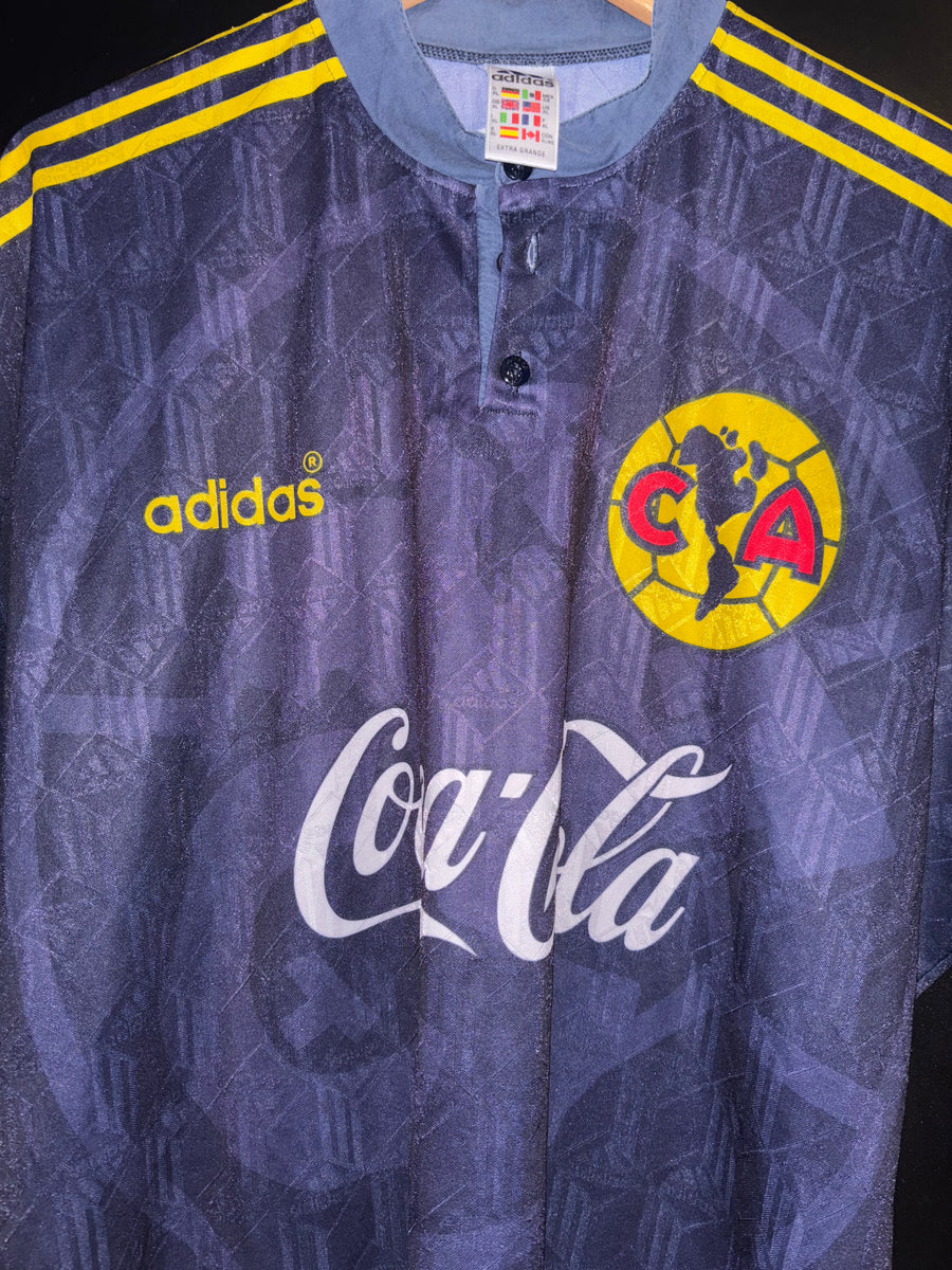 CLUB AMERICA 1997-1998 ORIGINAL AWAY JERSEY SIZE XL