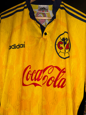 CLUB AMERICA 1997-1998 ORIGINAL JERSEY SIZE XL