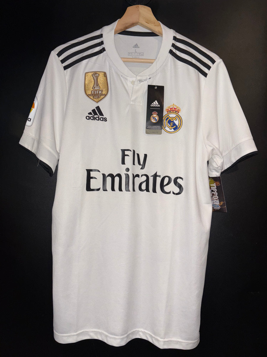 REAL MADRID BENZEMA 2018-2019 ORIGINAL JERSEY Size L