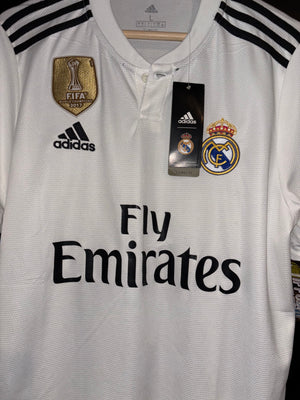 REAL MADRID BENZEMA 2018-2019 ORIGINAL JERSEY Size L