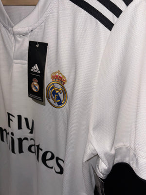 REAL MADRID BENZEMA 2018-2019 ORIGINAL JERSEY Size L