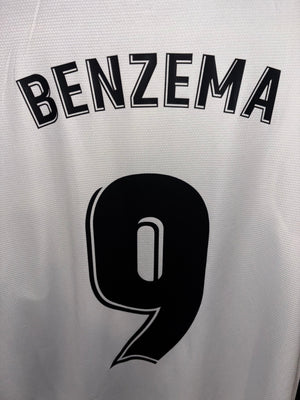 REAL MADRID BENZEMA 2018-2019 ORIGINAL JERSEY Size L