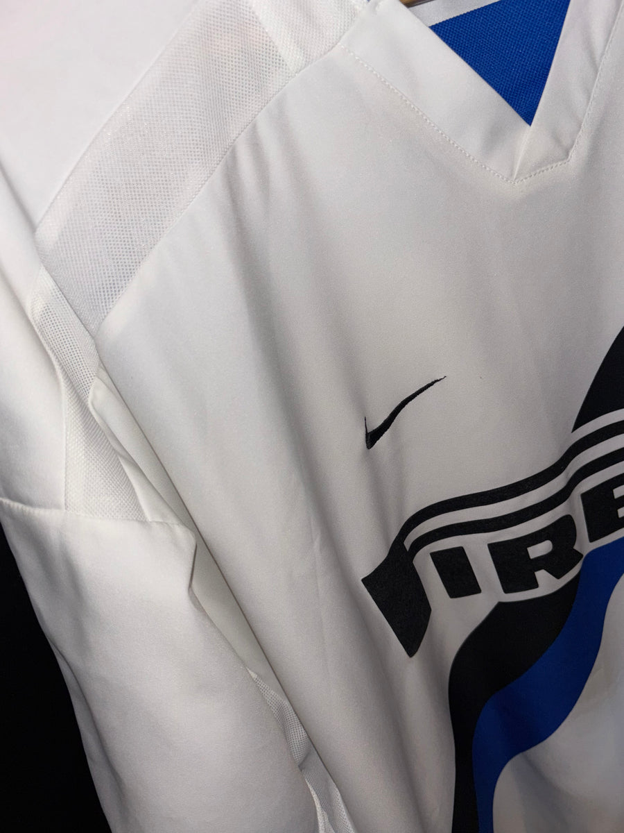 INTER MILAN ADRIANO 2002-2003 ORIGINAL AWAY JERSEY Size XL