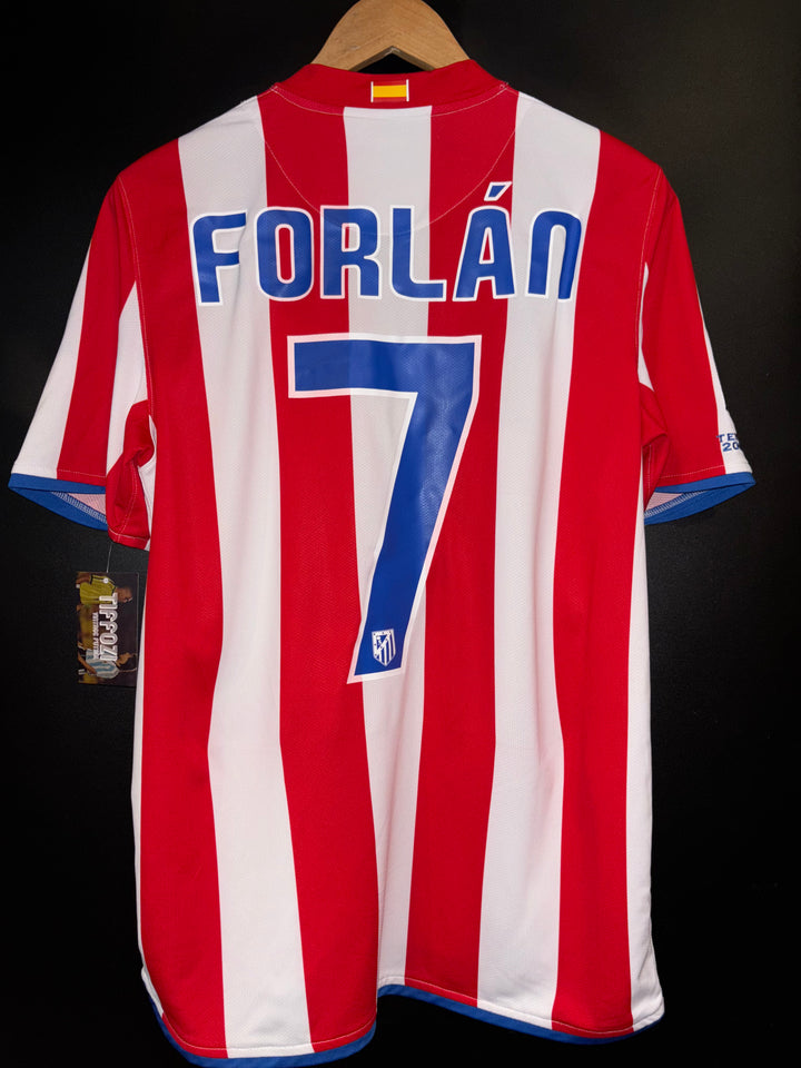 ATLETICO MADRID FORLAN 2008-2009 ORIGINAL JERSEY Size M