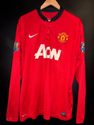 MANCHESTER UNITED VAN PERSIE 2013-2014 ORIGINAL JERSEY Size XL