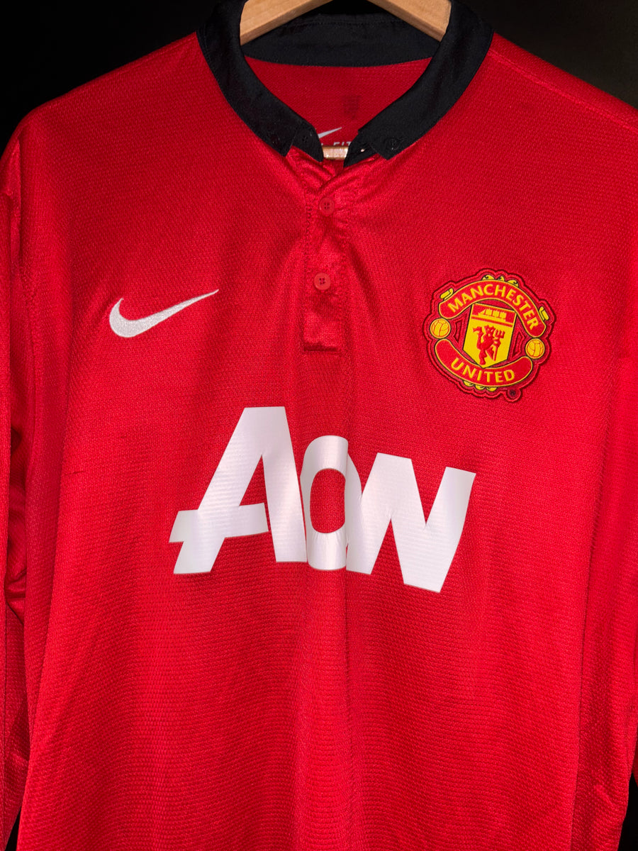 MANCHESTER UNITED VAN PERSIE 2013-2014 ORIGINAL JERSEY Size XL