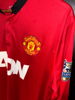 MANCHESTER UNITED VAN PERSIE 2013-2014 ORIGINAL JERSEY Size XL