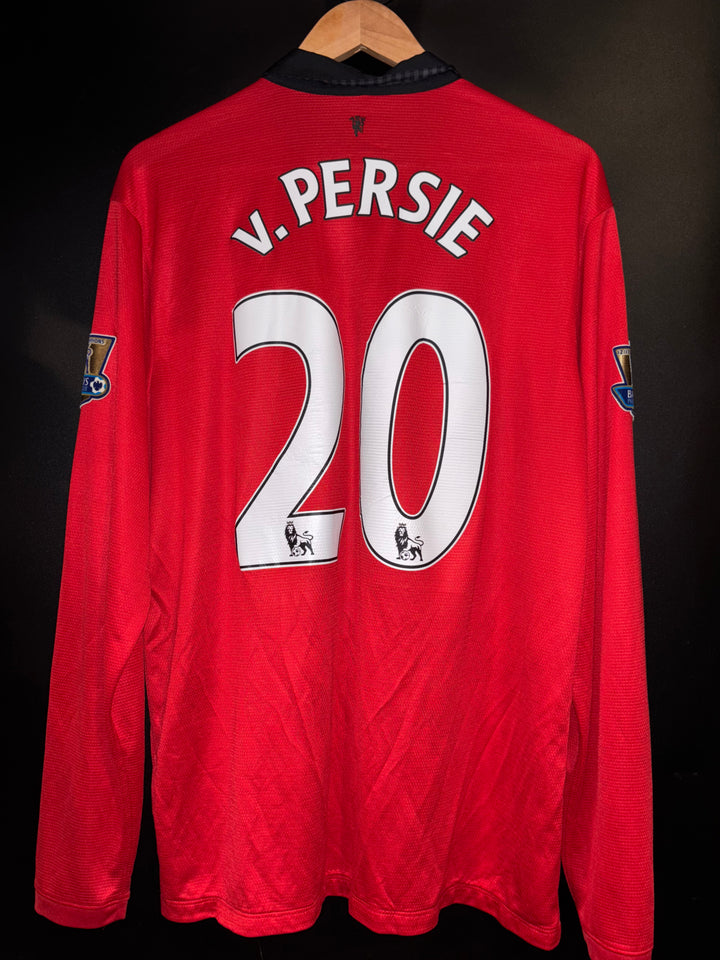 MANCHESTER UNITED VAN PERSIE 2013-2014 ORIGINAL JERSEY Size XL