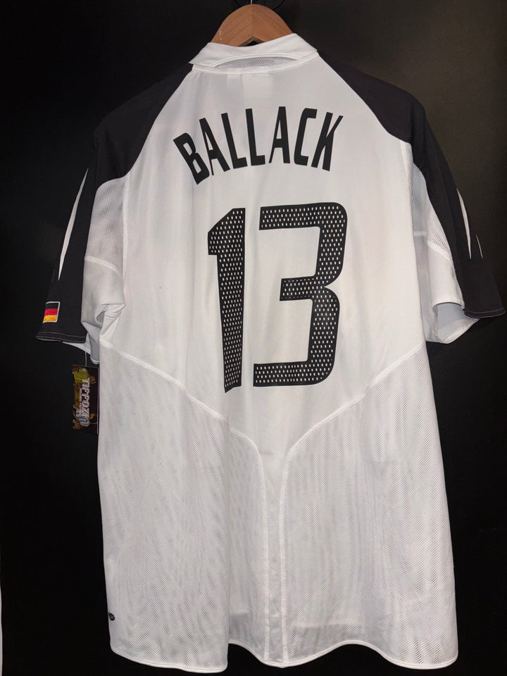 GERMANY BALLACK 2004-2005 ORIGINAL JERSEY Size L