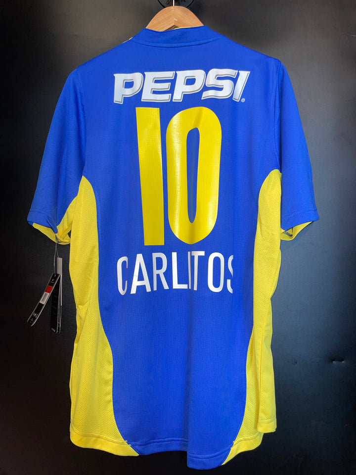 BOCA JUNIORS 2004-2005 TEVEZ  ORIGINAL  JERSEY Size L