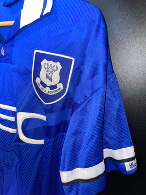 EVERTON 1994-1995 ORIGINAL  JERSEY Size L