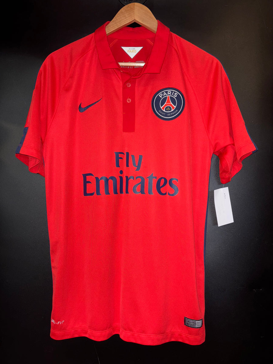 PSG PARIS SAINT GERMAIN IBRAHIMOVIC 2014-2015 ORIGINAL JERSEY SIZE M