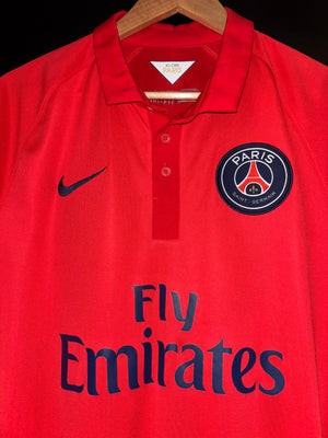 PSG PARIS SAINT GERMAIN IBRAHIMOVIC 2014-2015 ORIGINAL JERSEY SIZE M