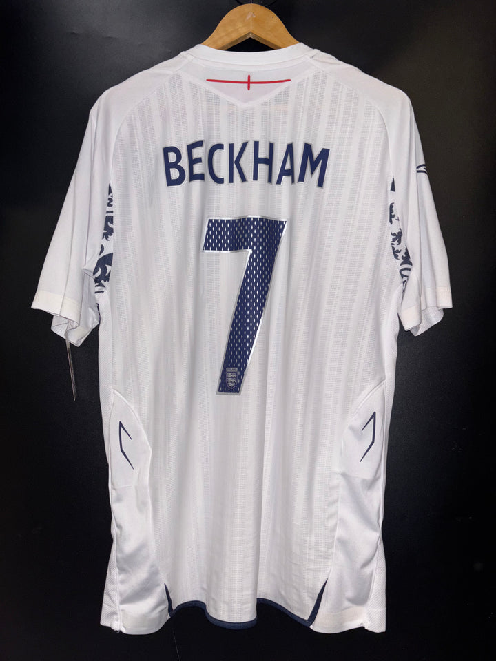 ENGLAND BECKHAM 2007-2008 ORIGINAL JERSEY Size L