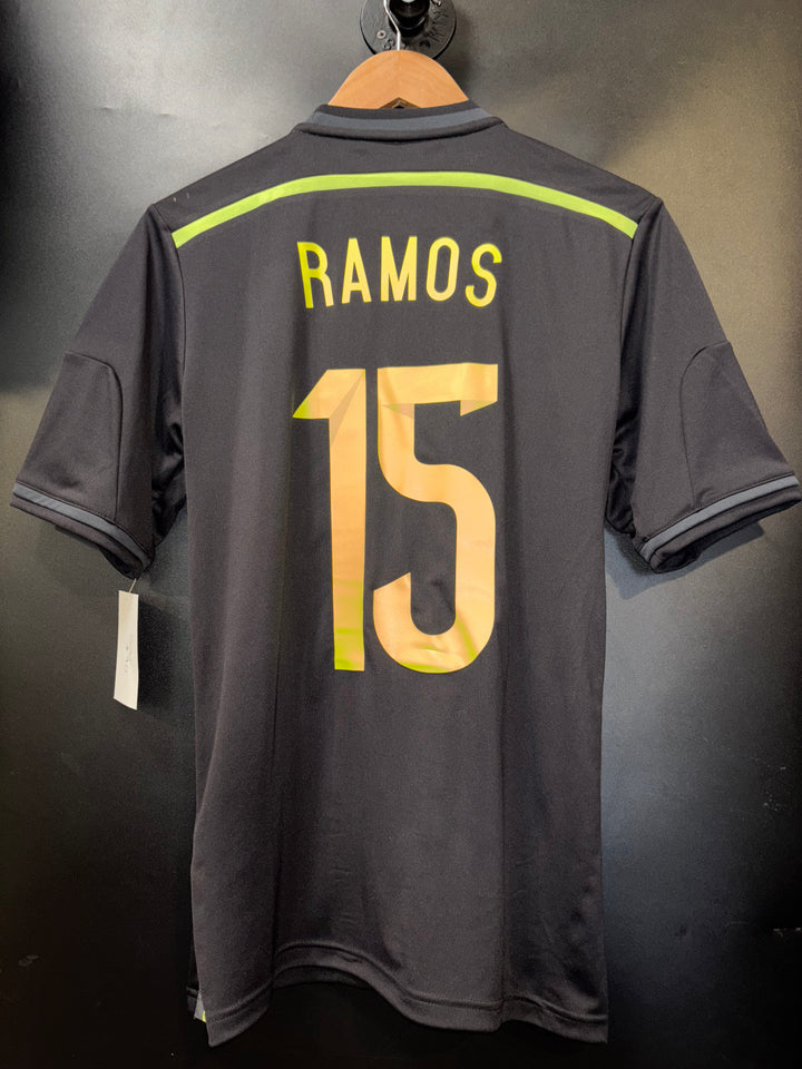 SPAIN SERGIO RAMOS 2014-2015 ORIGINAL JERSEY Size S