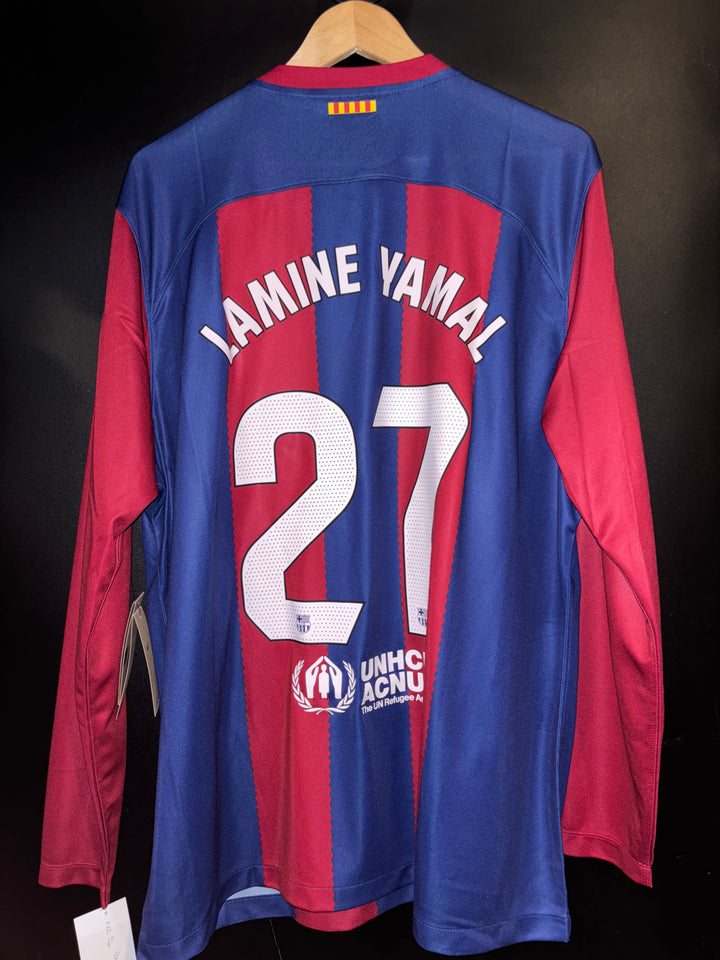 BARCELONA YAMAL 2023-2024 ORIGINAL JERSEY Size 2XL