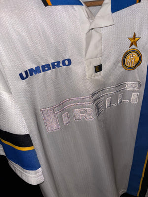 INTER MILAN 1997-1998 RONALDO JERSEY SIZE L