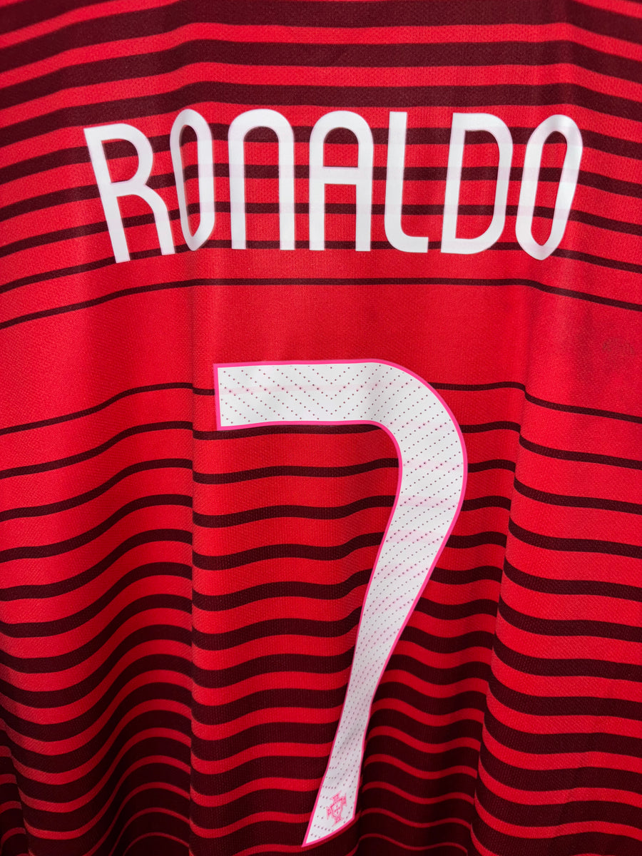 PORTUGAL RONALDO 2014-2015 ORIGINAL JERSEY Size XL