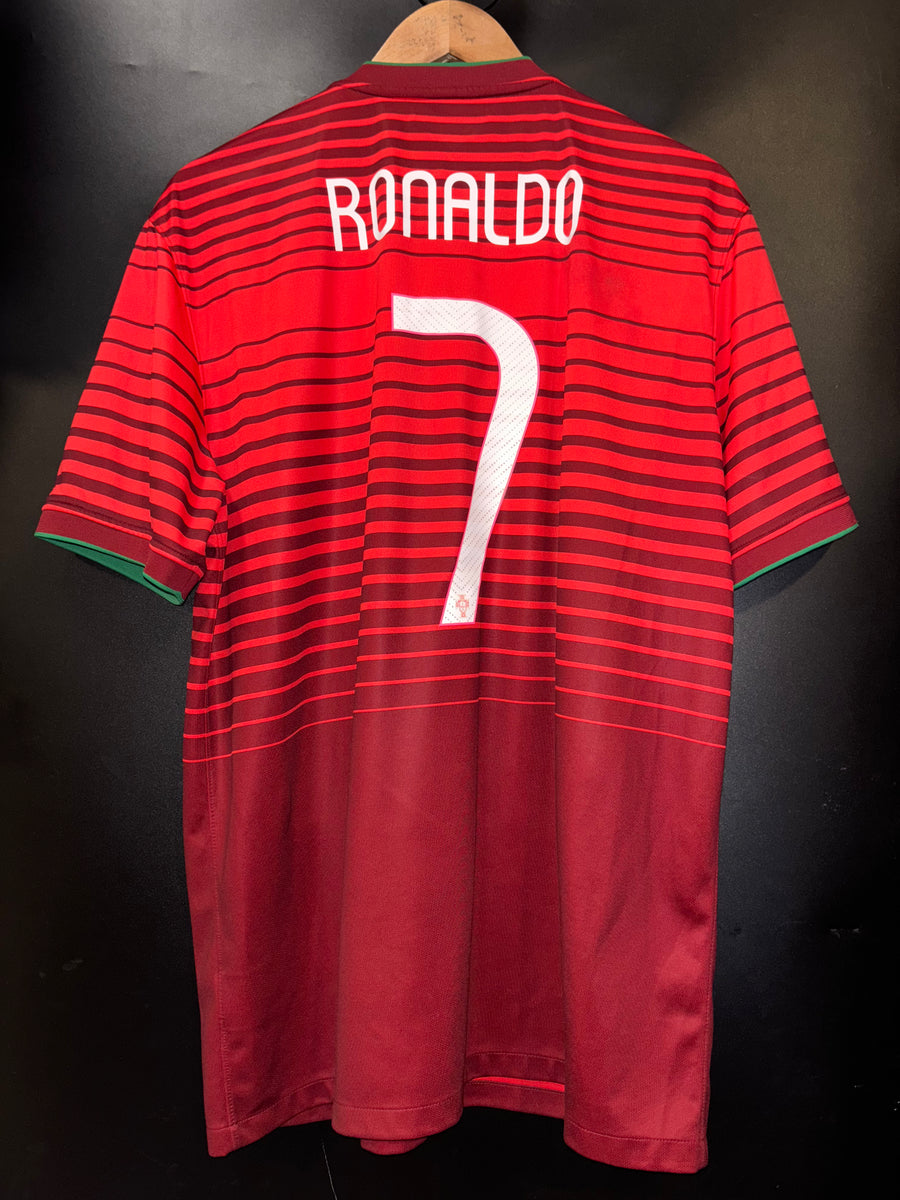 PORTUGAL RONALDO 2014-2015 ORIGINAL JERSEY Size XL