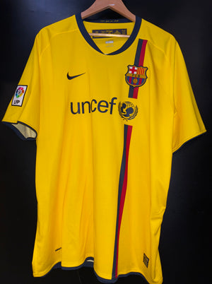 BARCELONA INIESTA 2008-2009 ORIGINAL JERSEY Size 2XL