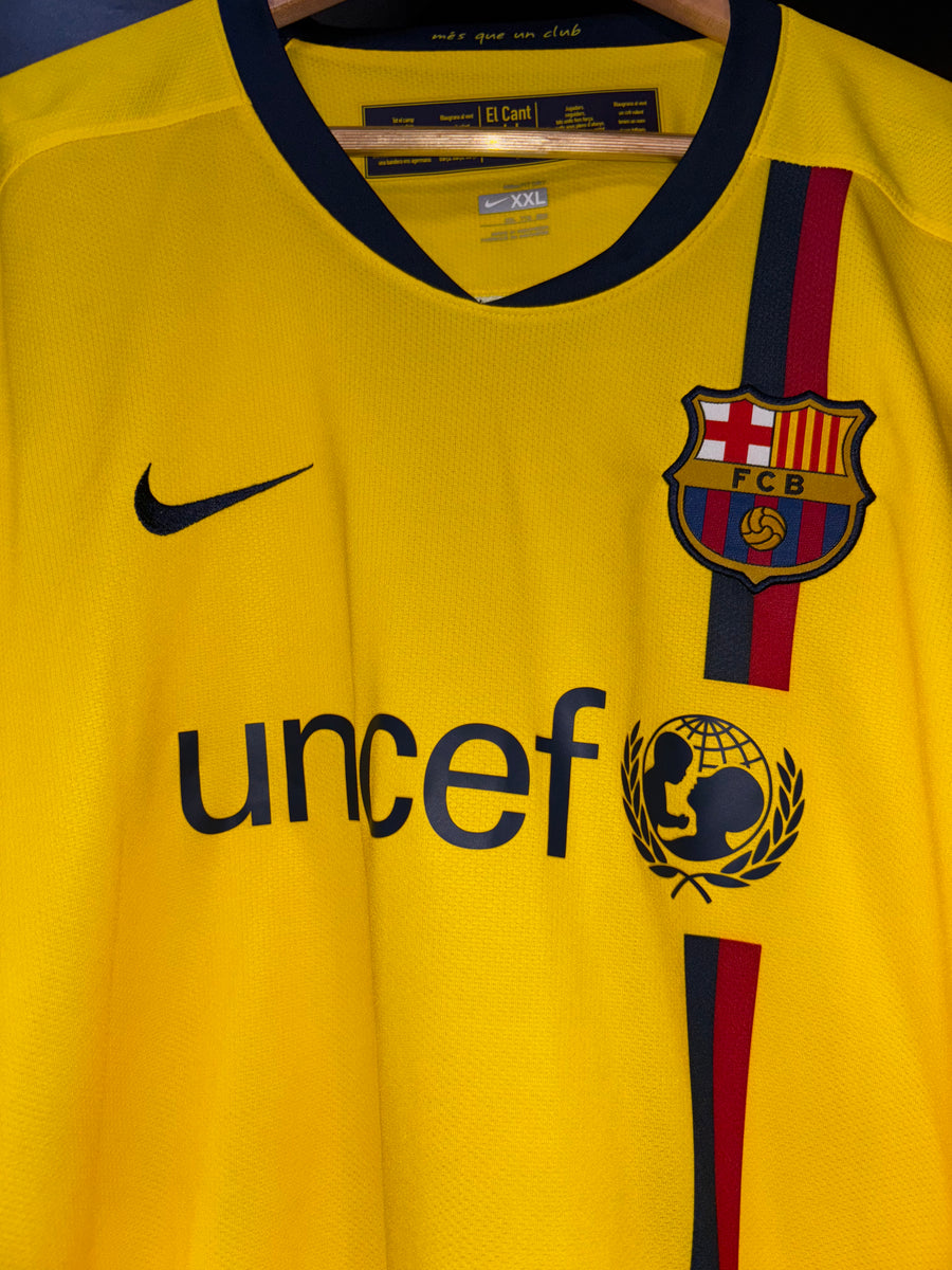 BARCELONA INIESTA 2008-2009 ORIGINAL JERSEY Size 2XL