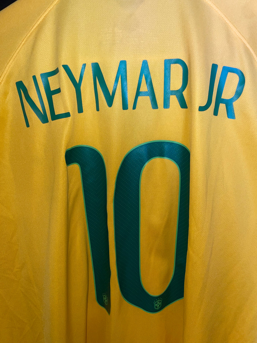 BRAZIL NEYMAR JR 2014-2015 ORIGINAL JERSEY XL