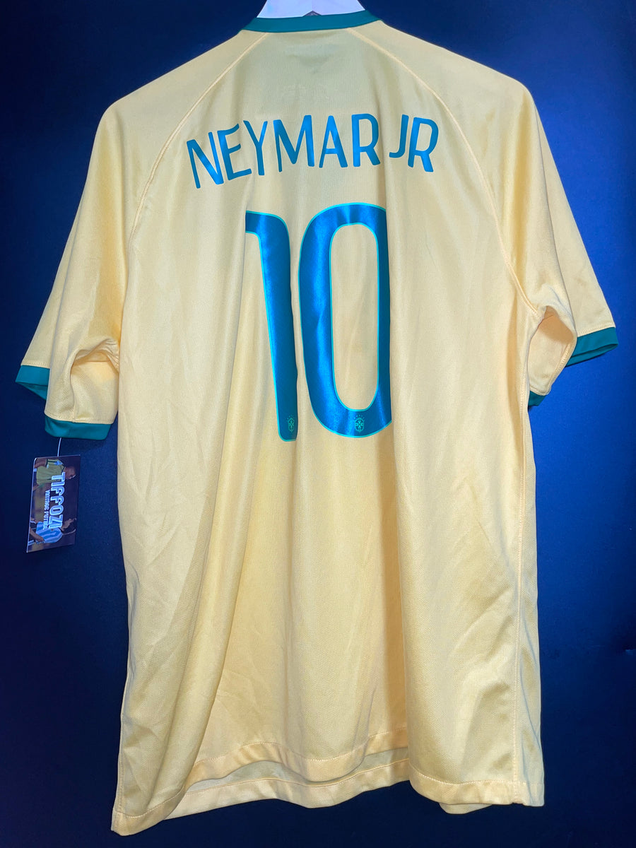 BRAZIL NEYMAR JR 2014-2015 ORIGINAL JERSEY XL