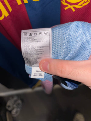 BARCELONA RONALDINHO 2007-2008 ORIGINAL JERSEY Size L