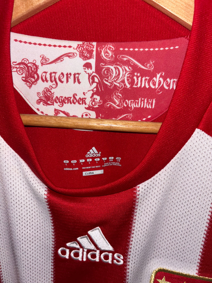 BAYERN MUNICH ROBBEN 2010-2011 ORIGINAL JERSEY Size L