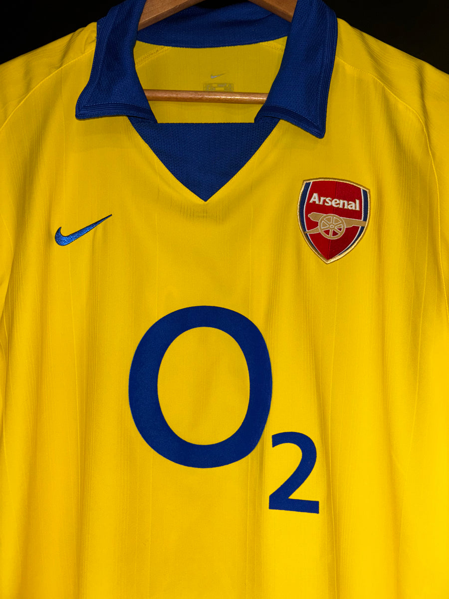 ARSENAL BERGKAMP 2003-2004 ORIGINAL JERSEY Size L