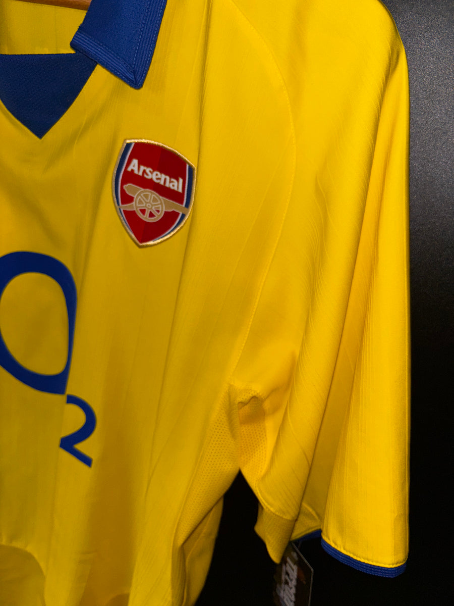 ARSENAL BERGKAMP 2003-2004 ORIGINAL JERSEY Size L