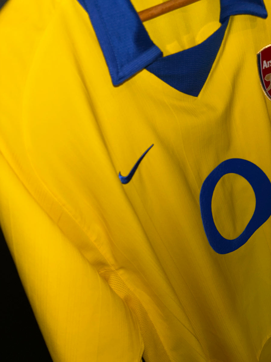 ARSENAL BERGKAMP 2003-2004 ORIGINAL JERSEY Size L