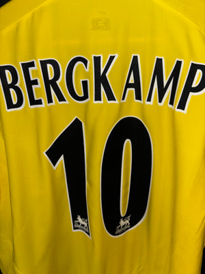 ARSENAL BERGKAMP 2003-2004 ORIGINAL JERSEY Size L
